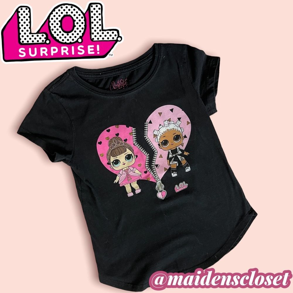 5/$20 LOL Surprise Short Sleeve Graphic Tee Girls Size 6